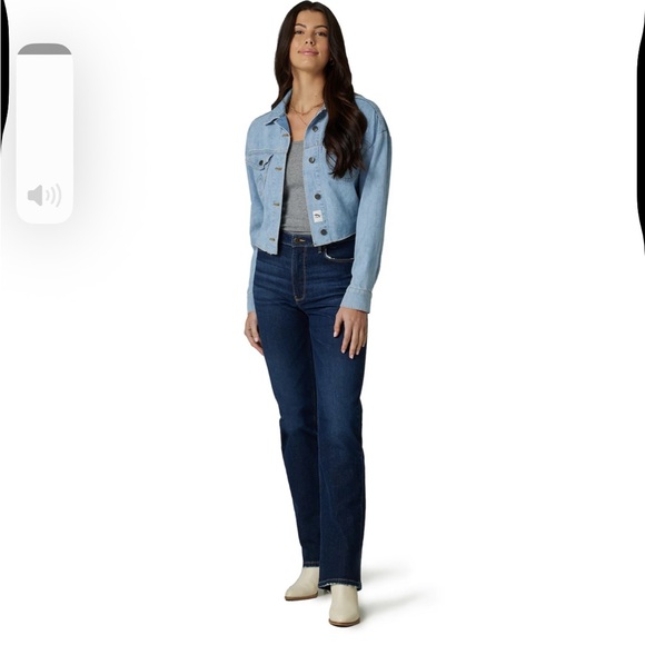 Wrangler High Rise Straight-Leg Jeans size 4 - Picture 5 of 10